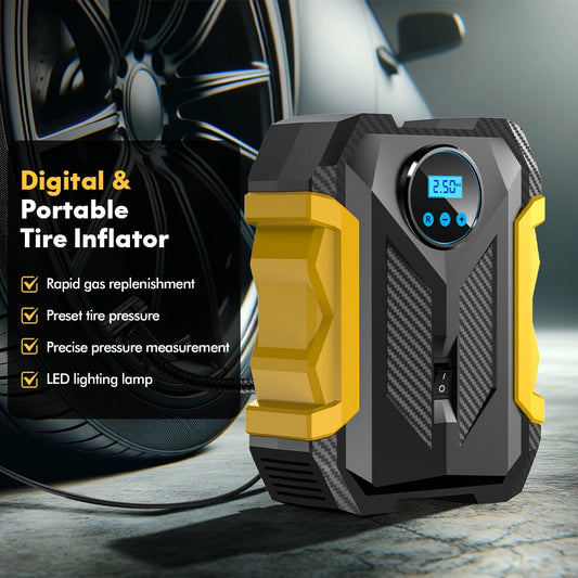 CARSUN 150PSI Digital Tyre Inflator