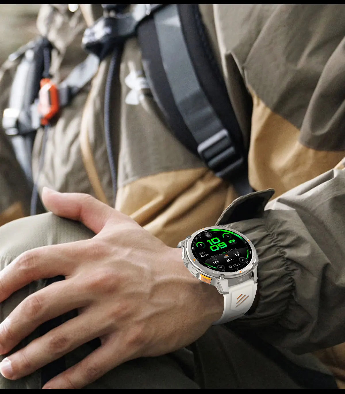 2026 New T-Rex3 Pro GPS Tracker 1100mAh Smartwatch Men 120-Day Standby Clock Rugged Outdoor Sport 10ATM Waterproof Call Watches