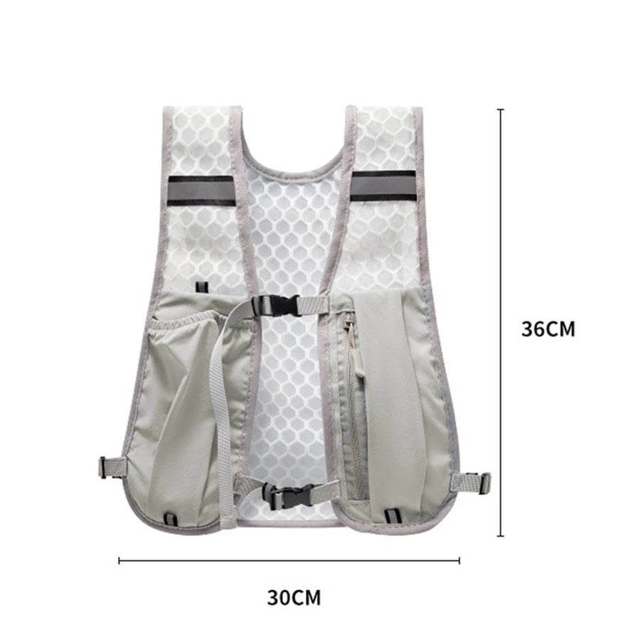 Reflective Running Storage Vest