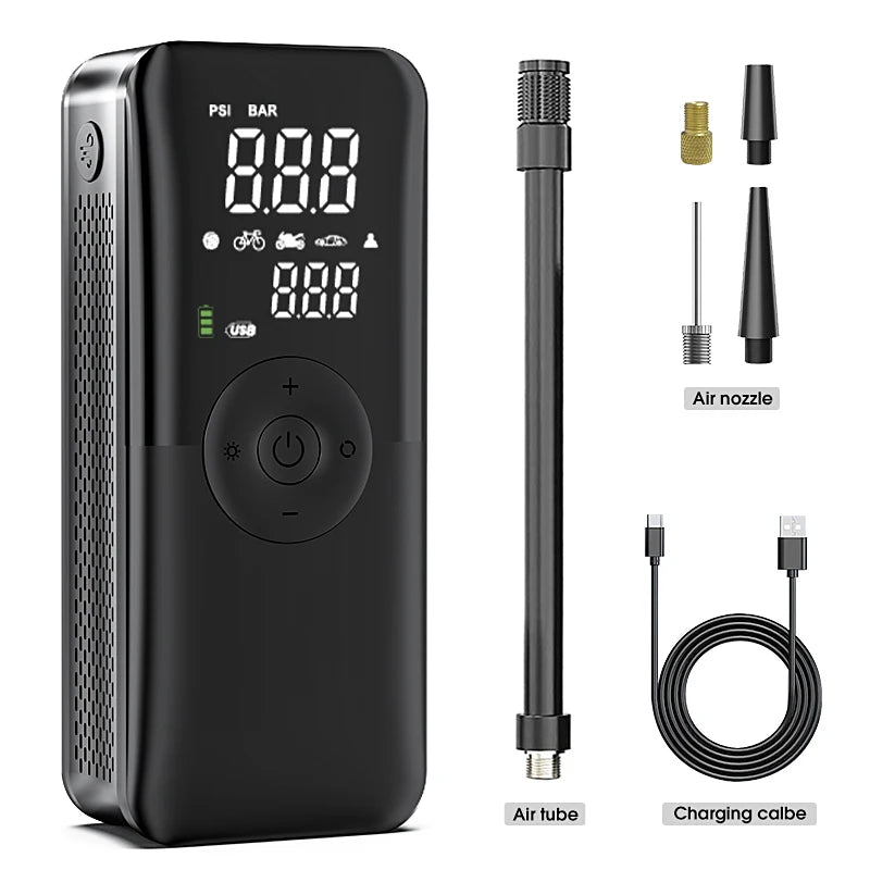 CARSUN Cordless Rechargeable Tyre Inflator