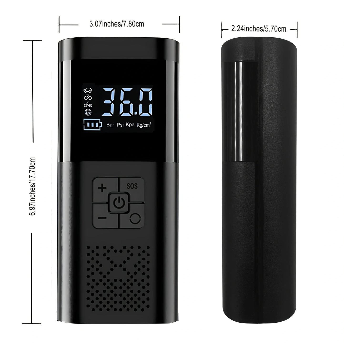150PSI Cordless Tyre Inflator & Air Compressor