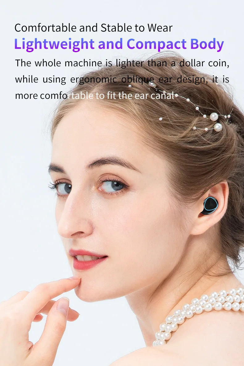 M10 Wireless Earbuds with Power Bank Case