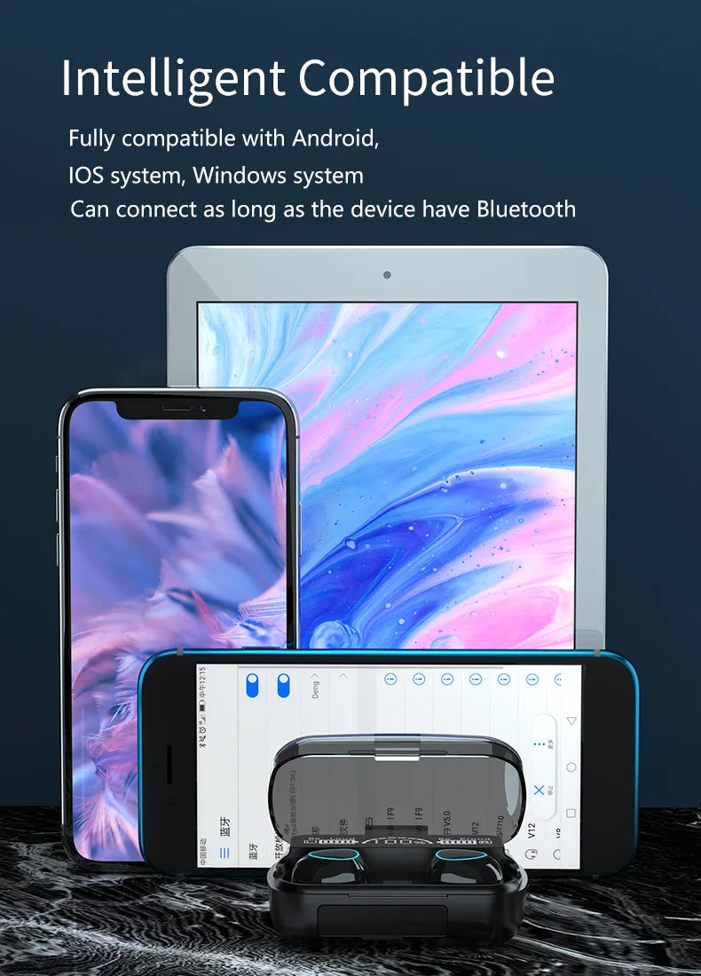 M10 Wireless Earbuds with Power Bank Case