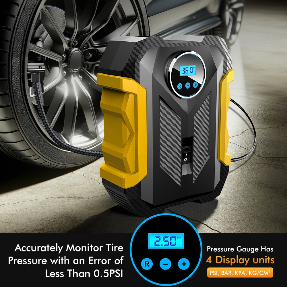 CARSUN 150PSI Digital Tyre Inflator