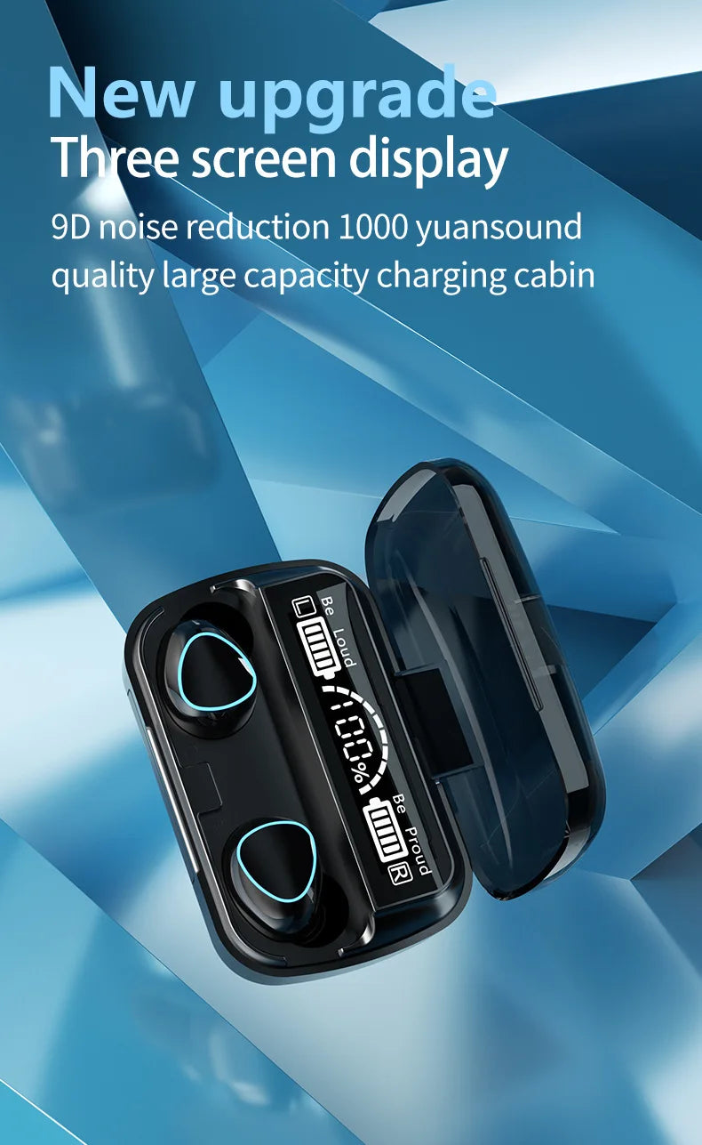 M10 Wireless Earbuds with Power Bank Case